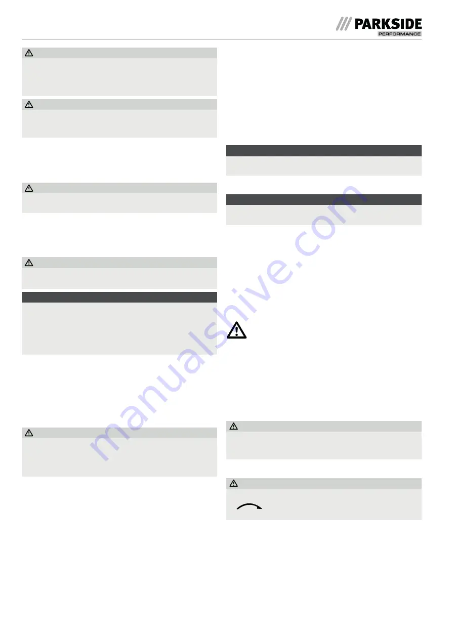 Parkside Performance PAKSP 20-Li A1 Скачать руководство пользователя страница 33