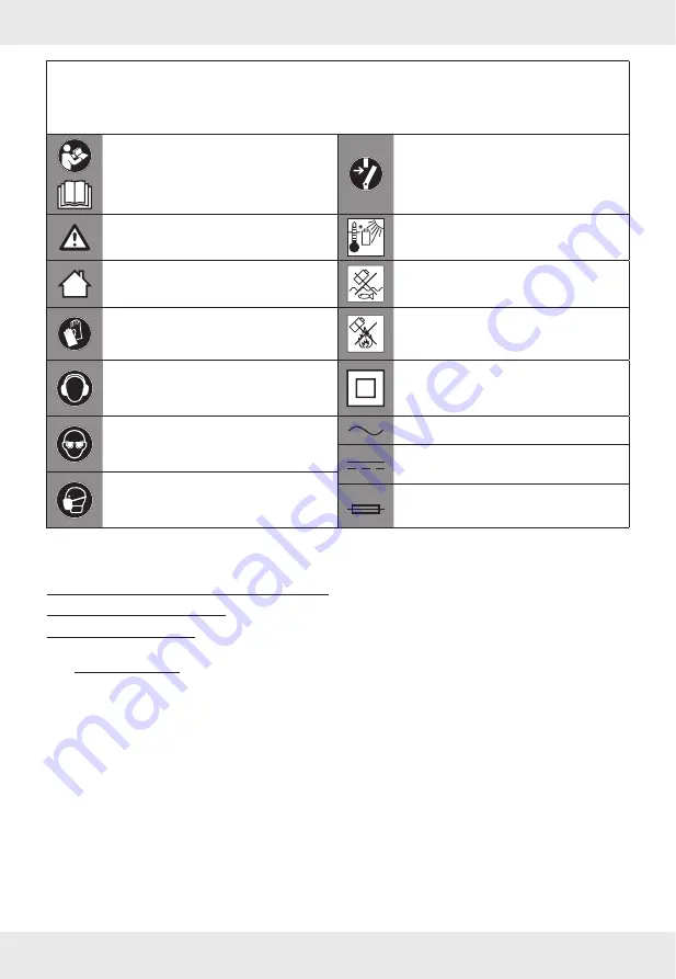 Parkside Performance PAMFWP 20-Li B2 Translation Of The Original Instructions Download Page 8