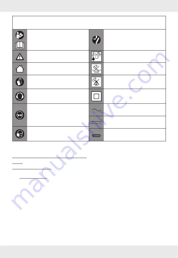 Parkside Performance PAMFWP 20-Li B2 Translation Of The Original Instructions Download Page 44