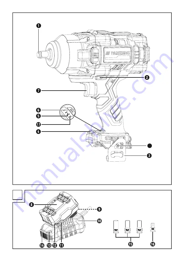 Parkside Performance PASSP 20-Li A3 Скачать руководство пользователя страница 3