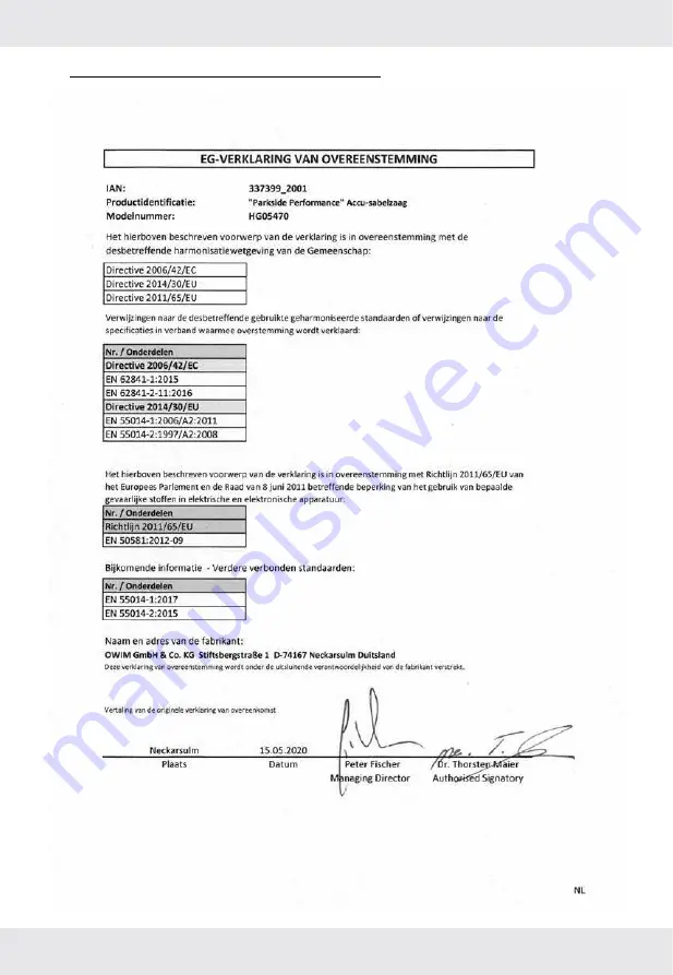 Parkside Performance PSSAP 20-Li C3 Operation And Safety Notes Download Page 82