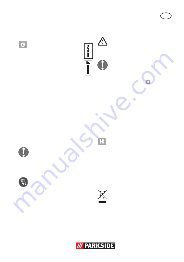 Parkside 102531 Скачать руководство пользователя страница 45