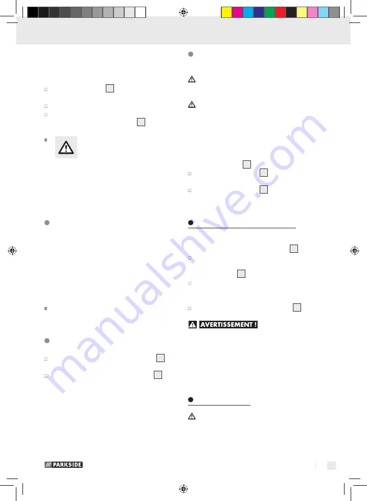 Parkside 110140 Operation And Safety Notes Download Page 25