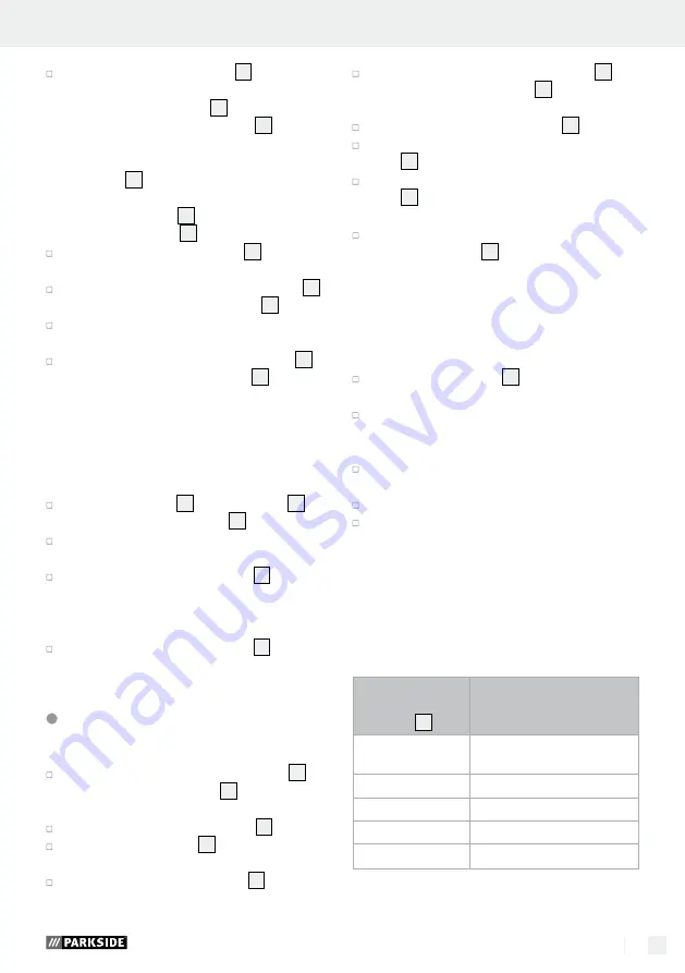 Parkside 113362 Скачать руководство пользователя страница 29