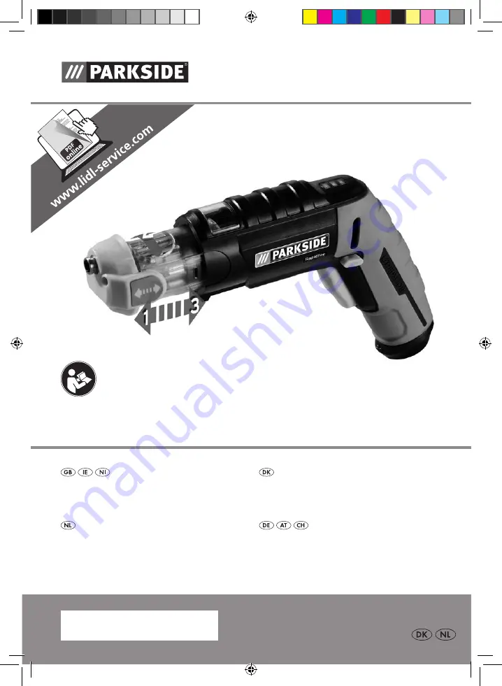 Parkside 270830 Translation Of The Original Instructions Download Page 1