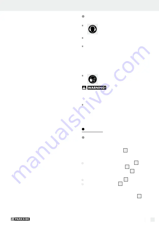 Parkside 273100 Скачать руководство пользователя страница 9