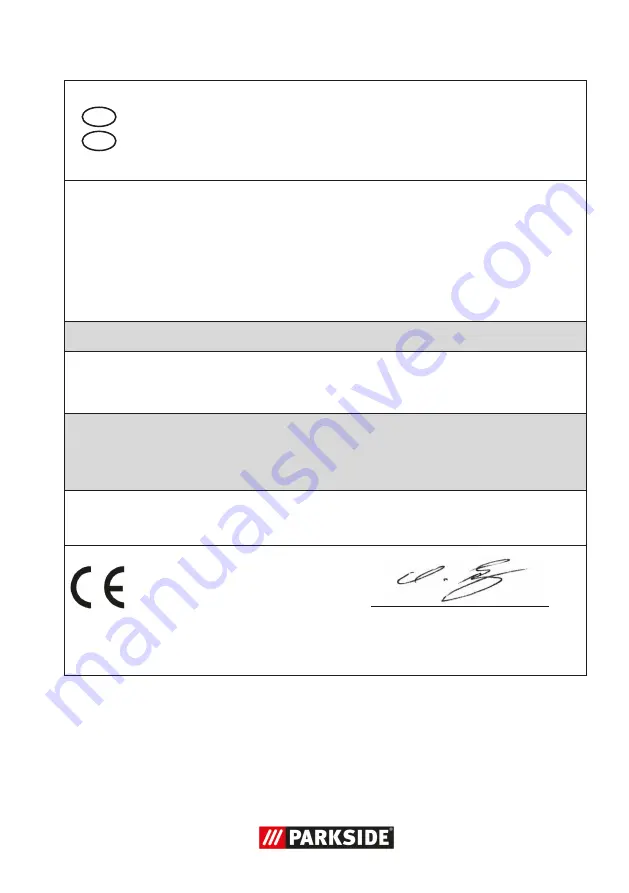 Parkside 284796 Translation Of The Original Instructions Download Page 41