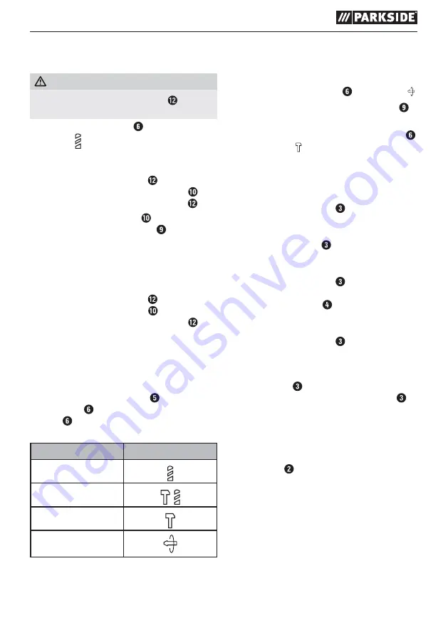 Parkside 289800 Operating Instructions Manual Download Page 40