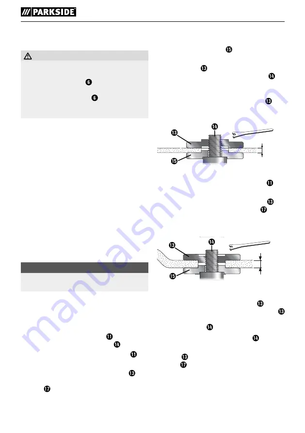 Parkside 295936 Translation Of The Original Instructions Download Page 30