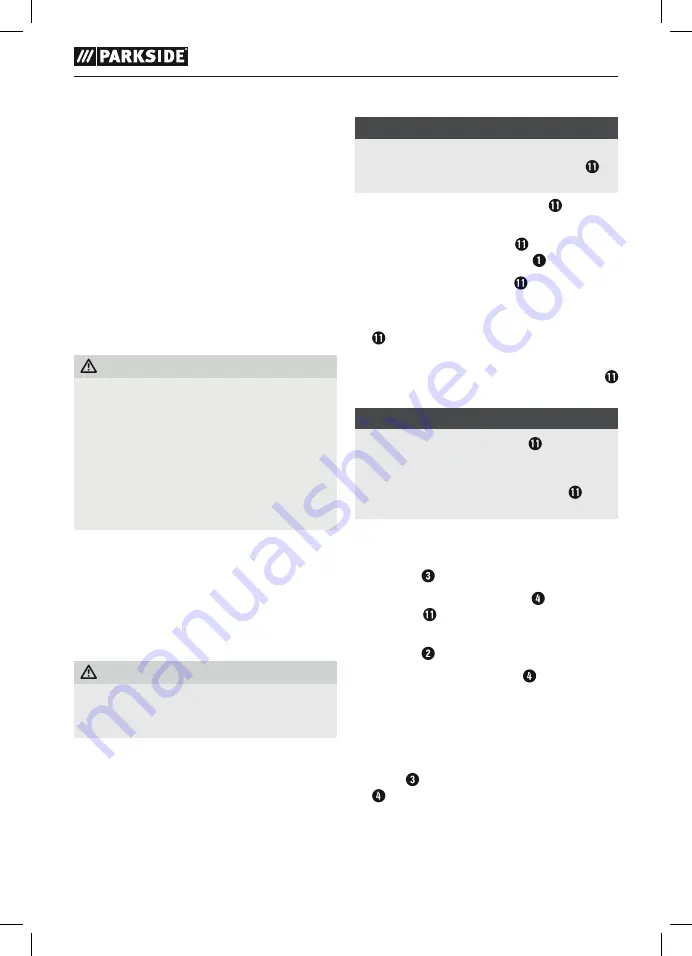 Parkside 297715 Скачать руководство пользователя страница 63