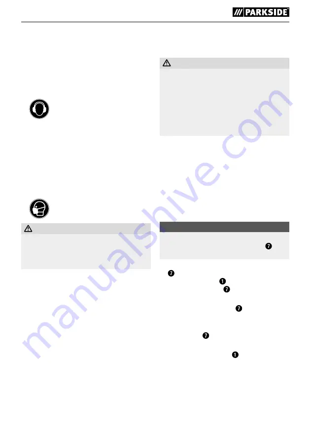 Parkside 303398 Original Instructions Manual Download Page 8