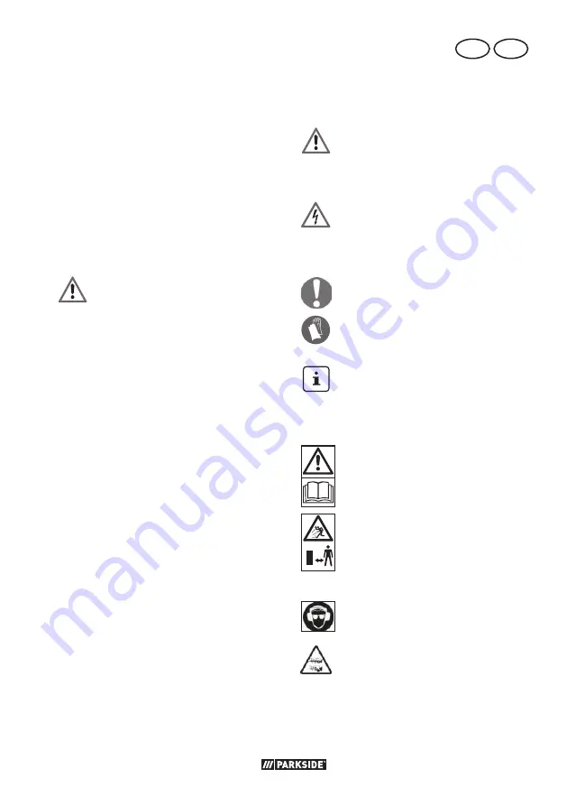 Parkside 304403 1904 Скачать руководство пользователя страница 63