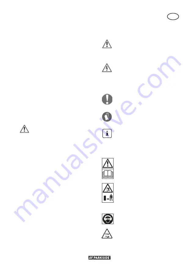 Parkside 304403 1904 Translation Of The Original Instructions Download Page 81