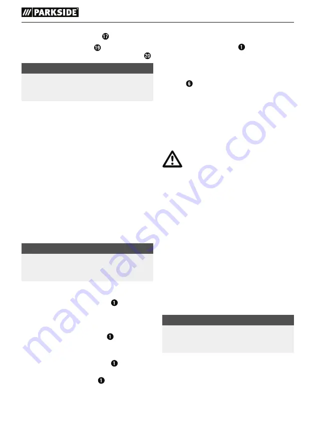 Parkside 310935 Translation Of The Original Instructions Download Page 37