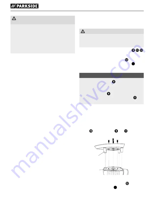 Parkside 322485-1901 Translation Of The Original Instructions Download Page 33