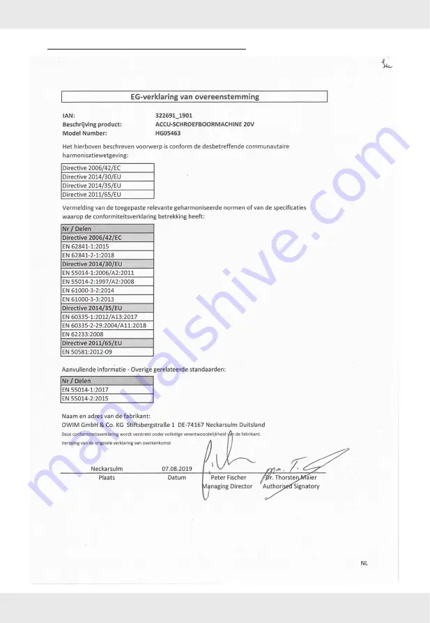 Parkside 322691 1901 Operation And Safety Notes Download Page 77