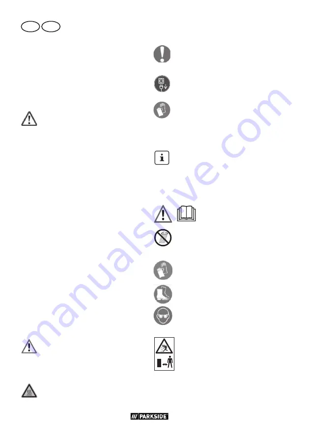 Parkside 324395 1907 Translation Of The Original Instructions Download Page 32