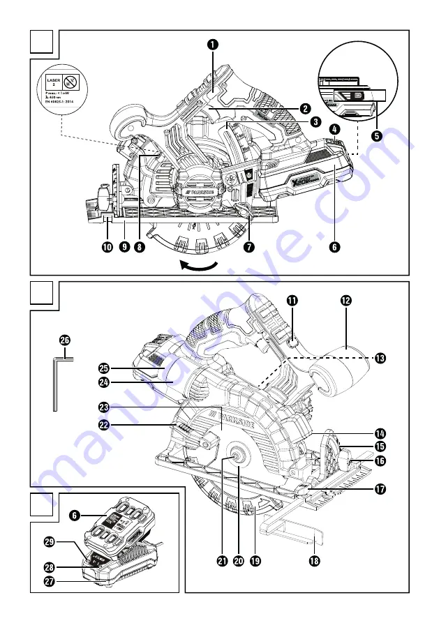 Parkside 326400-190 Translation Of The Original Instructions Download Page 3