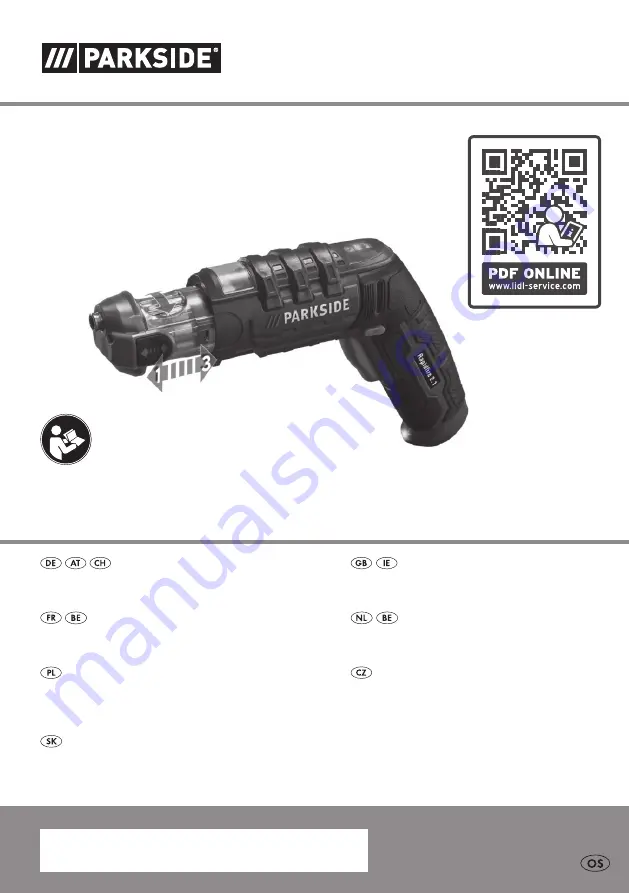 Parkside 328024 2001 Translation Of The Original Instructions Download Page 1