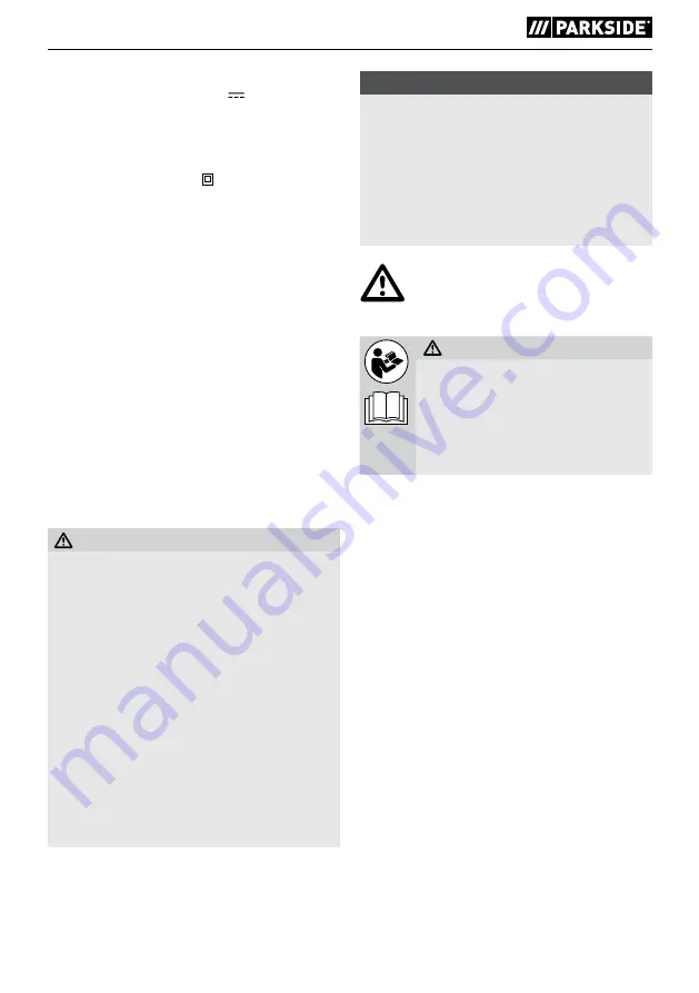 Parkside 339124 1910 Original Instructions Manual Download Page 35