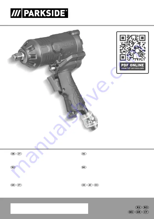 Parkside 345880 2004 Translation Of The Original Instructions Download Page 1