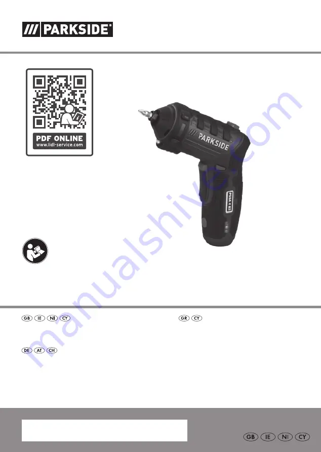 Parkside 353304 2007 Original Instructions Manual Download Page 1