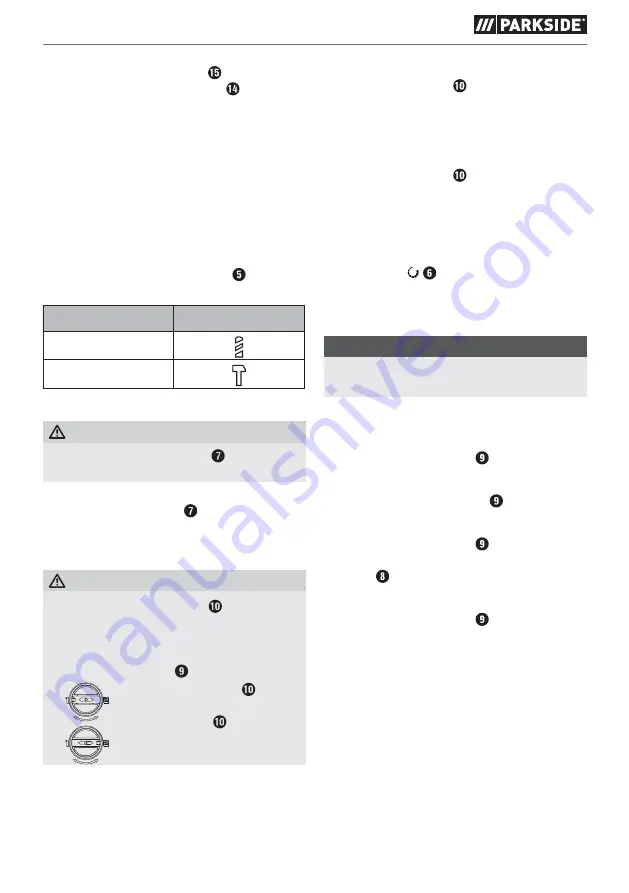 Parkside 354869_2007 Скачать руководство пользователя страница 10