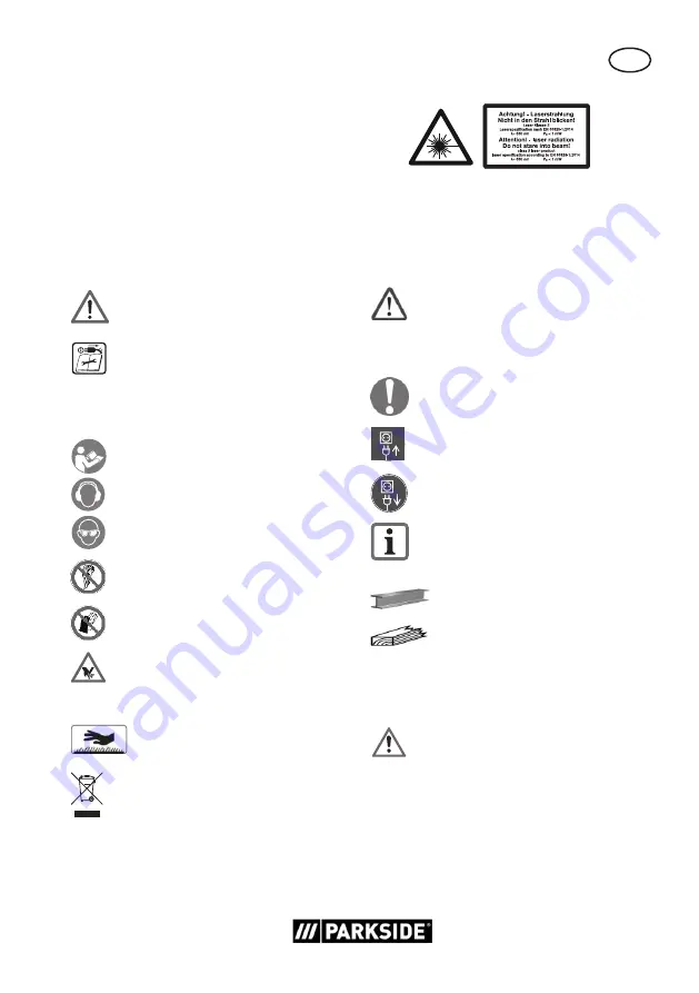 Parkside 355408 2004 Скачать руководство пользователя страница 83