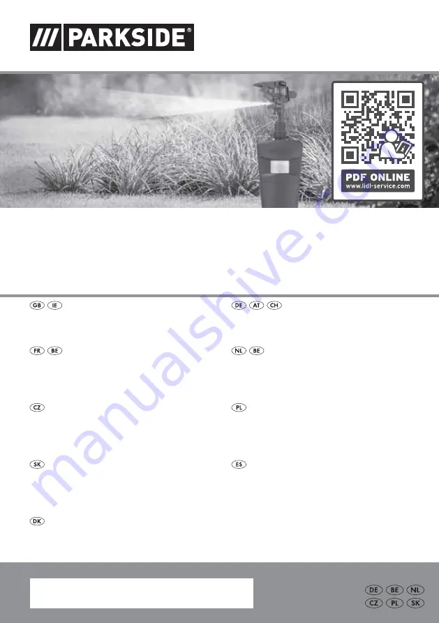 Parkside 360872_2007 Operating Instructions Manual Download Page 1