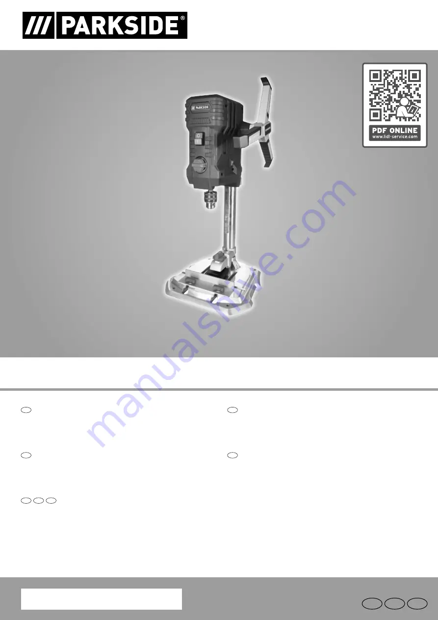 Parkside 361816 2010 Скачать руководство пользователя страница 1