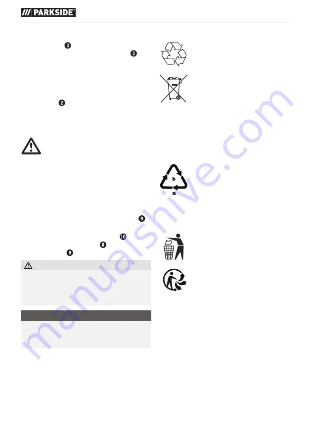 Parkside 367471 2101 Translation Of The Original Instructions Download Page 45