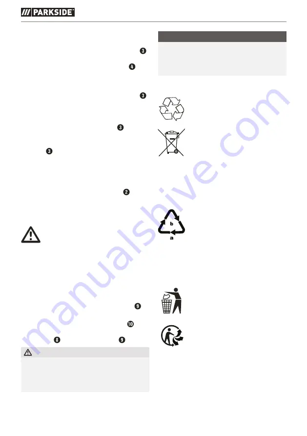 Parkside 367471 2101 Translation Of The Original Instructions Download Page 89