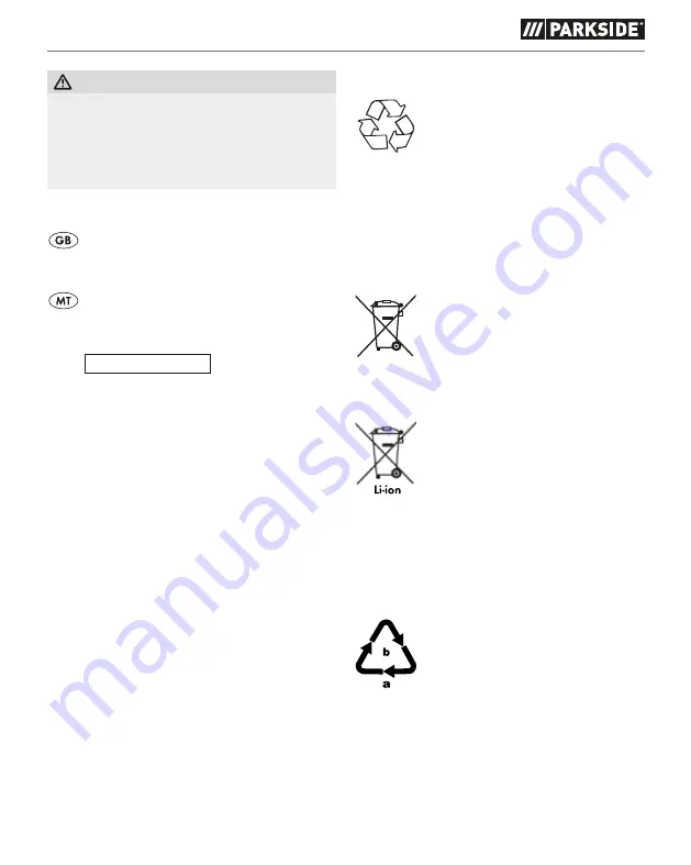 Parkside 373428-2104 Скачать руководство пользователя страница 36