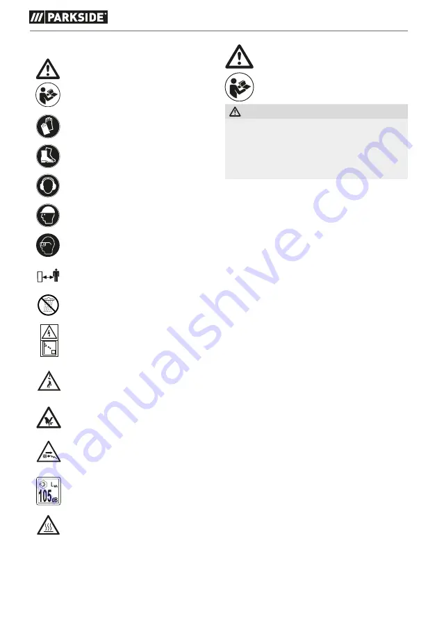 Parkside 378345 2110 Translation Of The Original Instructions Download Page 8