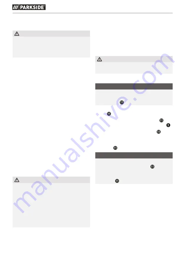 Parkside 384483 2107 Скачать руководство пользователя страница 119