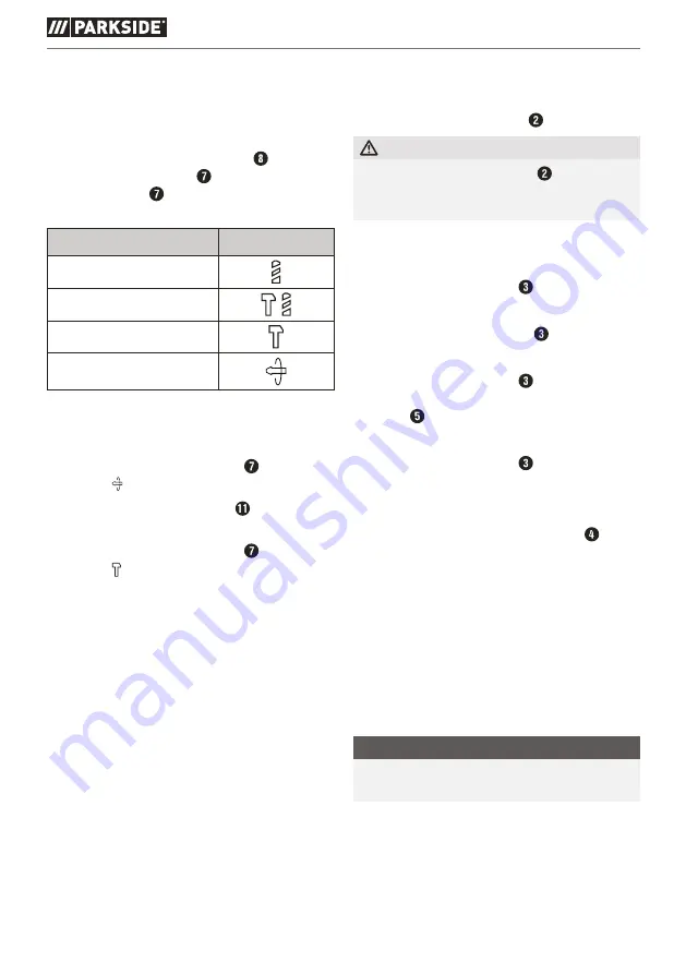 Parkside 384512-2107 Translation Of The Original Instructions Download Page 11