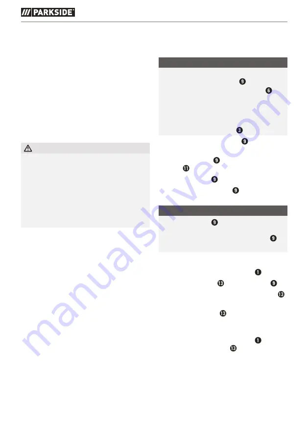 Parkside 384512-2107 Скачать руководство пользователя страница 107