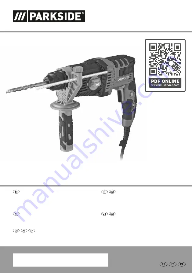 Parkside 389831 2201 Скачать руководство пользователя страница 1