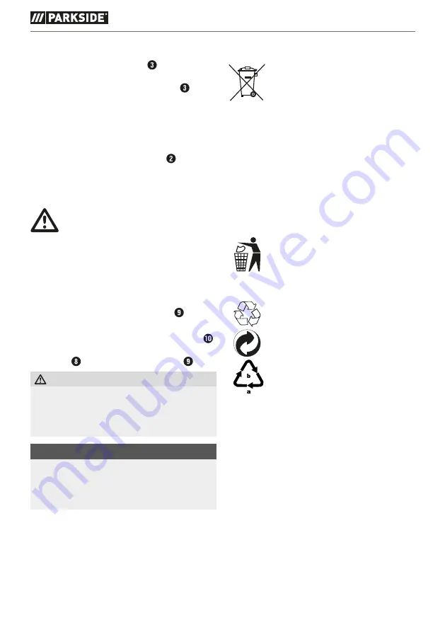 Parkside 389831 2201 Translation Of The Original Instructions Download Page 35