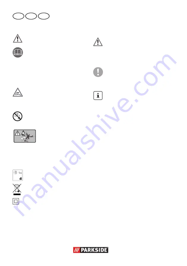 Parkside 72470 Operation Manual Download Page 52