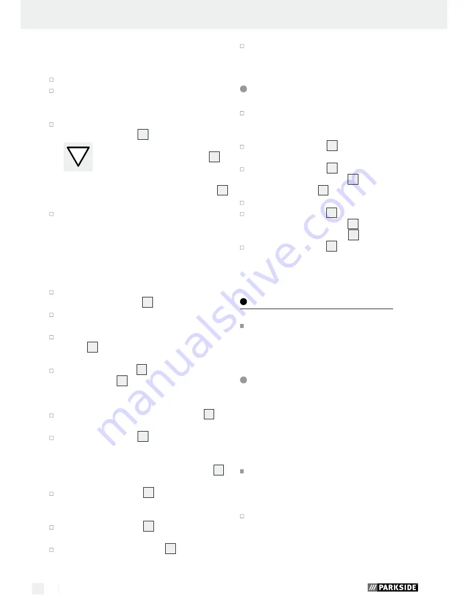 Parkside 73782 Operation And Safety Notes Download Page 10