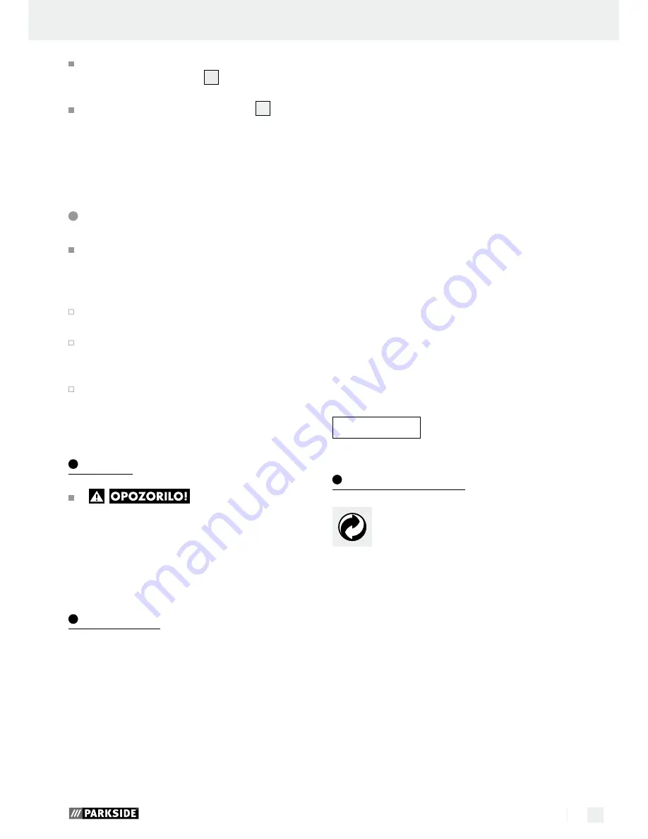 Parkside 73782 Operation And Safety Notes Download Page 29