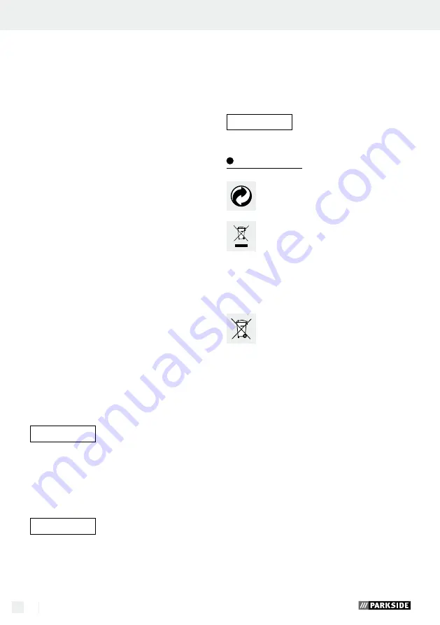 Parkside 74287 Скачать руководство пользователя страница 50