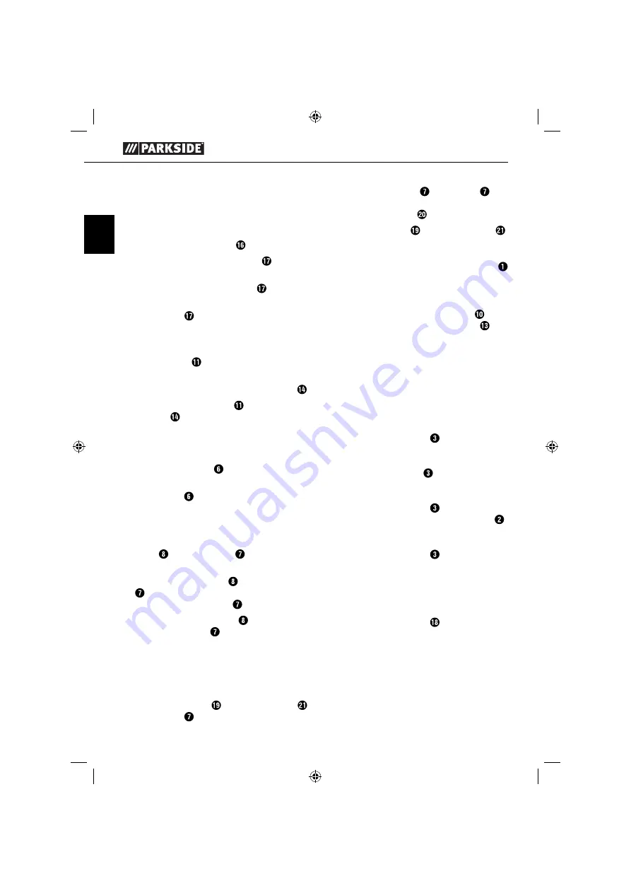 Parkside 90967 Translation Of Original Operation Manual Download Page 18