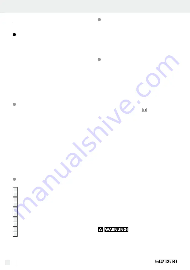 Parkside 93163 Operation And Safety Notes Download Page 40