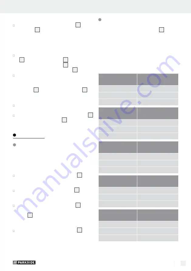 Parkside 96798 Operation And Safety Notes Download Page 51