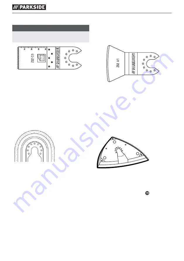 Parkside AMFW 20-Li A1 Translation Of The Original Instructions Download Page 26