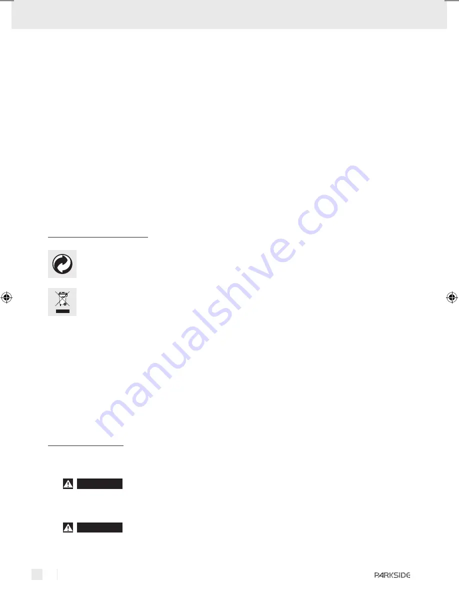 Parkside KH 3027 MULTI-FUNCTION TOOL Operation And Safety Notes Download Page 32