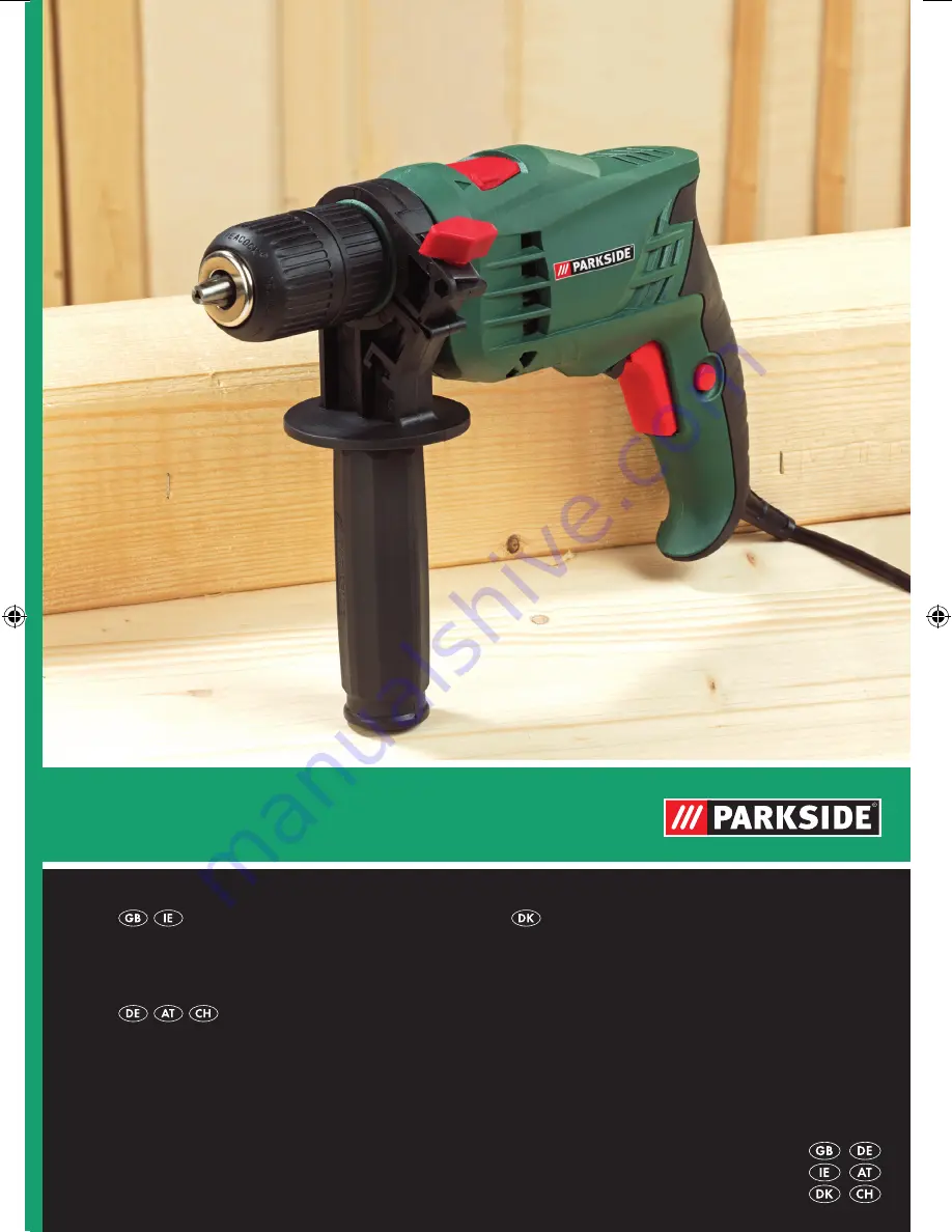 Parkside KH 3035 IMPACT DRILL Скачать руководство пользователя страница 1