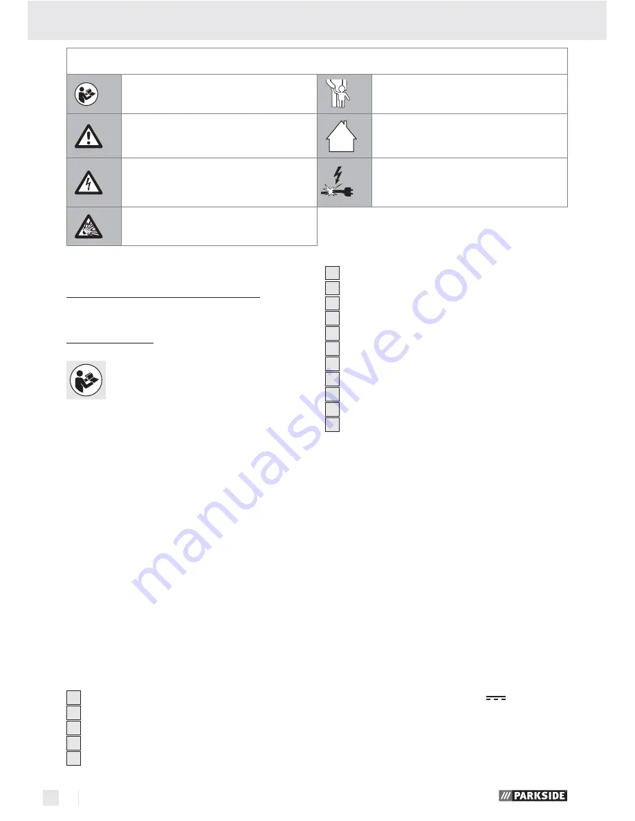 Parkside KH 3044 LITHIUM-ION CORDLESS DRILL Manual Download Page 15